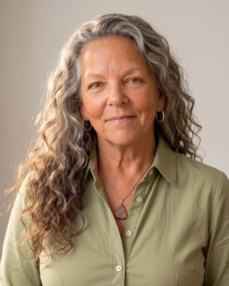 Jodi Isaacson, Holistic Nutrition Educator, holding a bowl of colorful beans